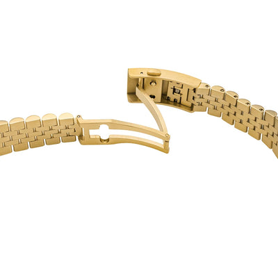 Islander Watch Gold Tone Bracelet for Bulova Super Seville #BRAC-158