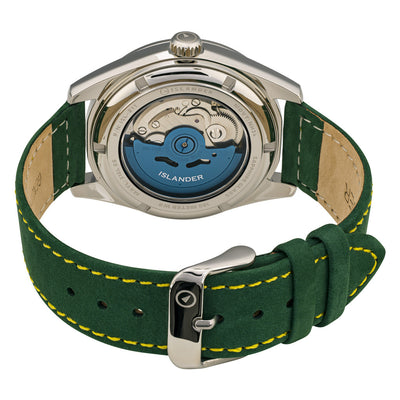 Islander Watch Melville GMT White Golf Ball Hammer Dial #ISL-211