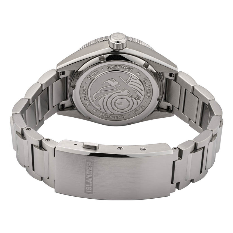 Islander Watch Calabro GMT World Time Silver #ISL-317