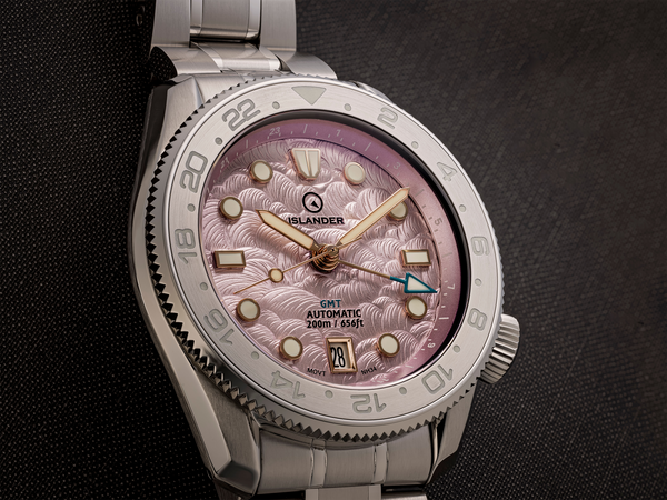 Islander Watch JFK Automatic GMT Cherry Blossom #ISL-337