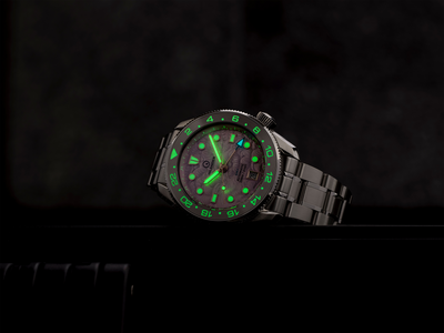 Islander Watch JFK Automatic GMT Cherry Blossom #ISL-337