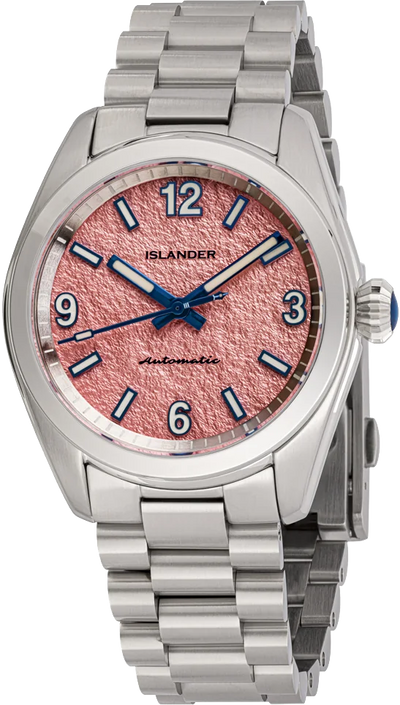 Islander Watch Brookville Calligraphy Edition Coral Parchment #ISL-367