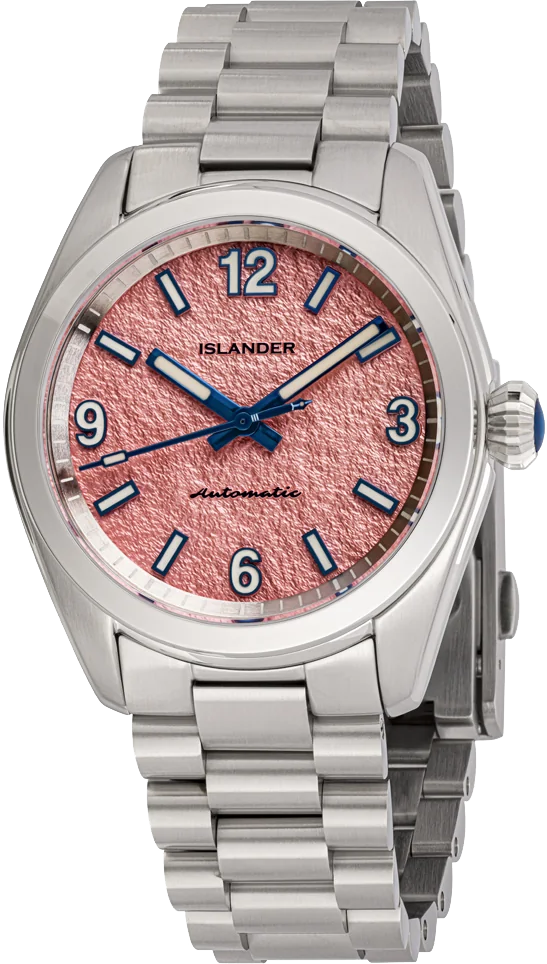 Islander Watch Brookville Calligraphy Edition Coral Parchment #ISL-367