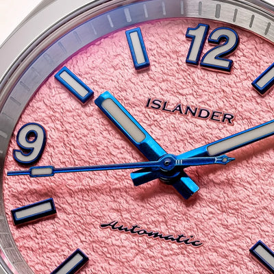 Islander Watch Brookville Calligraphy Edition Coral Parchment #ISL-367