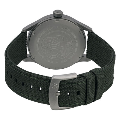 Islander Watch Babylon Titanium Solar Field Watch Olive Dial #ISL-335