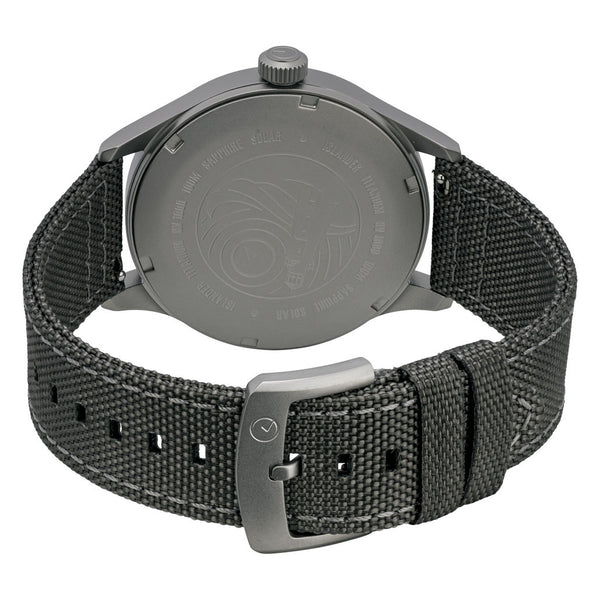 Islander Watch Babylon Titanium Solar Field Watch Charcoal Dial #ISL-336