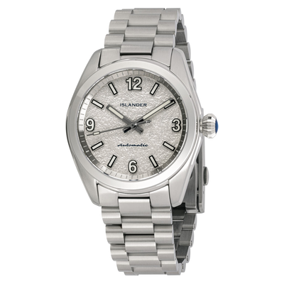Islander Watch Brookville Calligraphy Edition Silver Parchment #ISL-319