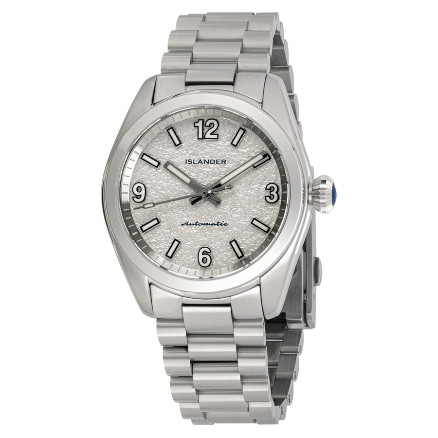 Islander Watch Brookville Calligraphy Edition Silver Parchment #ISL-319