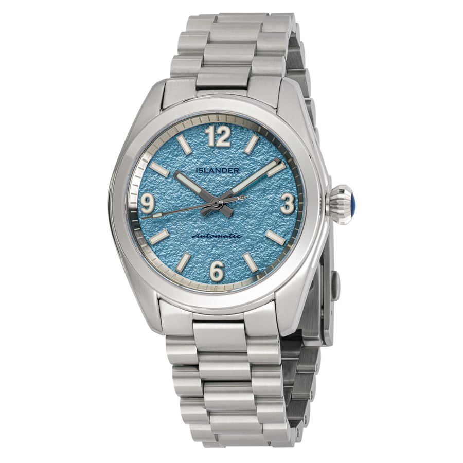 Islander Watch Brookville Calligraphy Edition Blue Parchment #ISL-320