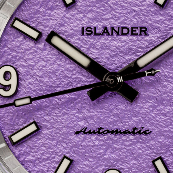 Islander Watch Brookville Calligraphy Edition Lavender Parchment #ISL-321