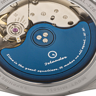 Islander Watch Brookville Calligraphy Edition Lavender Parchment #ISL-321