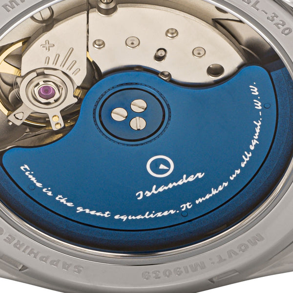 Islander Watch Brookville Calligraphy Edition Lavender Parchment #ISL-321