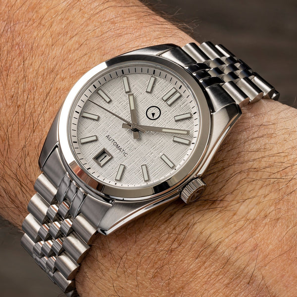 Islander Watch Brookville Hi-Beat Automatic Linen Dial #ISL-131