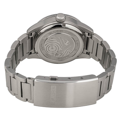 Islander Watch Bayport Automatic Maroon Wave Dial #ISL-310