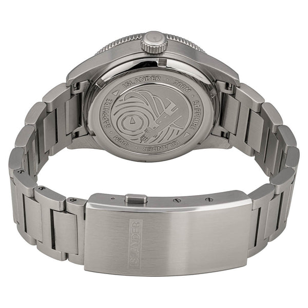 Islander Watch Bayport Automatic Green Wave Dial #ISL-312