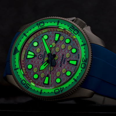 Islander Watch Sands Point Titanium Pink Shell Dial #ISL-260