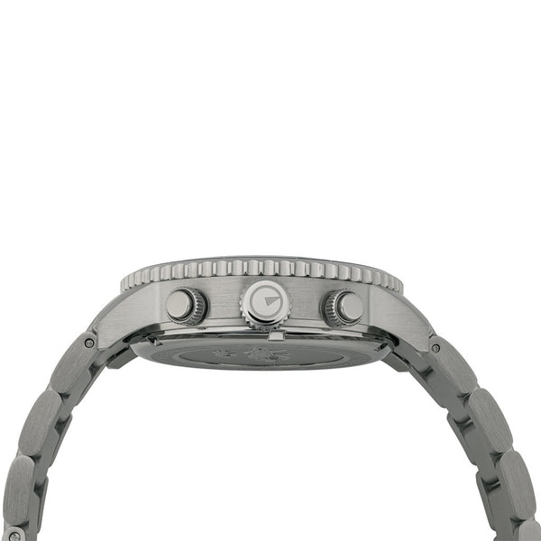 Islander Watch Calverton Flight Chronograph Alarm Grey Dial #ISL-325