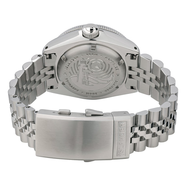 Islander Watch Automatic GMT White Waffle Dial #ISL-215