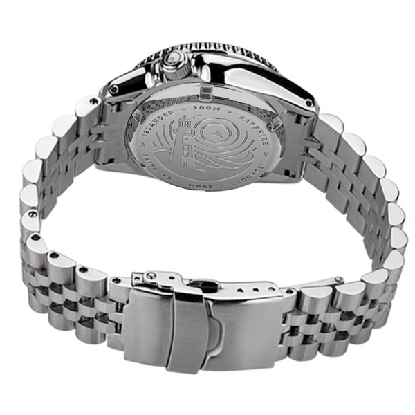 Islander Watch 38mm Automatic Dive Watch Black Dial #ISL-05