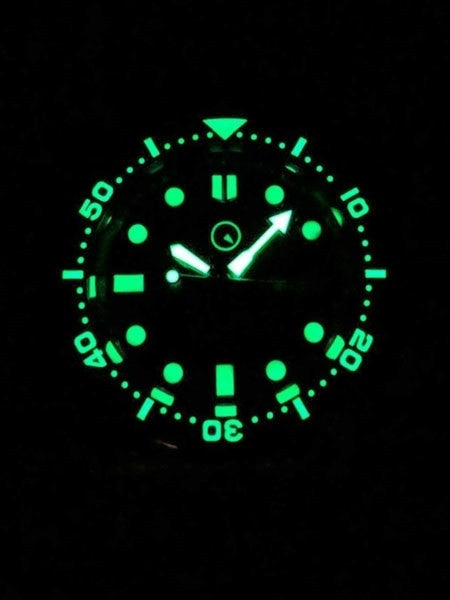 Islander Watch Automatic Dive Watch Black Dial #ISL-02