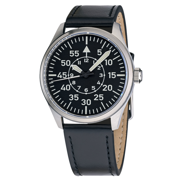 Islander Watch Aviator Automatic Black Dial #ISL-15