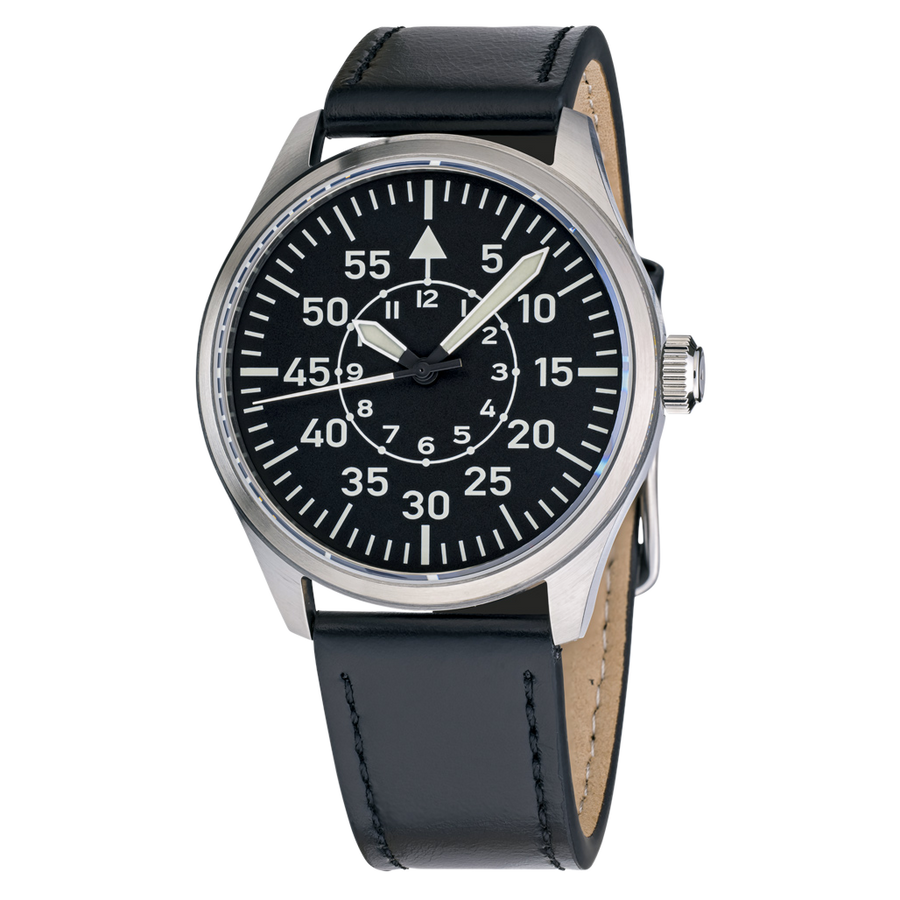 Islander Watch Aviator Automatic Black Dial #ISL-15