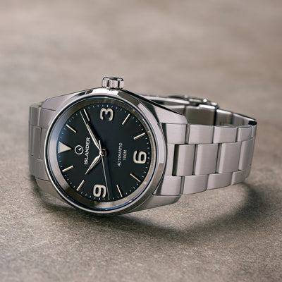 Islander Watch Manhasset 36mm Automatic Black Dial #ISL-145