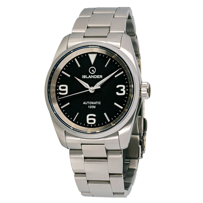 Islander Watch Manhasset 36mm Automatic Black Dial #ISL-145