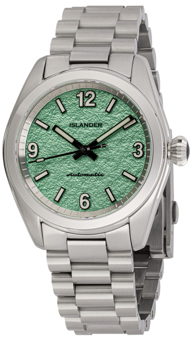 Islander Watch Brookville Calligraphy Edition Green Parchment #ISL-339