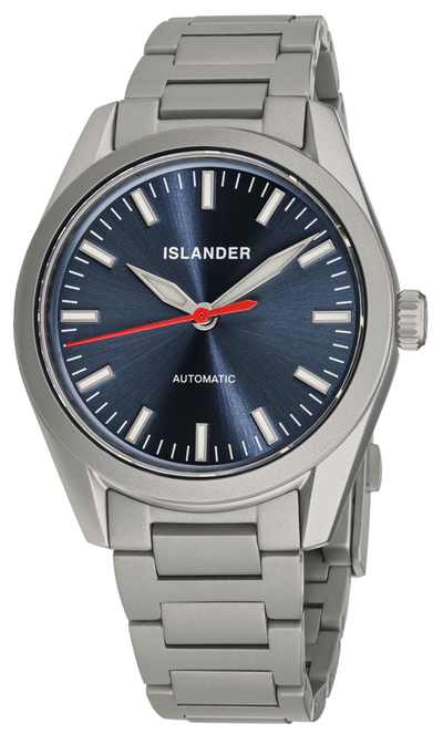Islander Watch Thunderbolt Pilot Radiant Blue Dial #ISL-344
