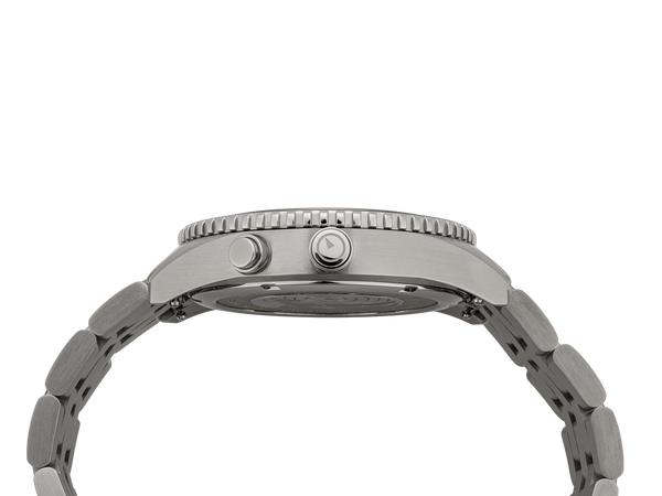 Islander Watch Rocky Point Analog-Digital Grey Dial #ISL-330