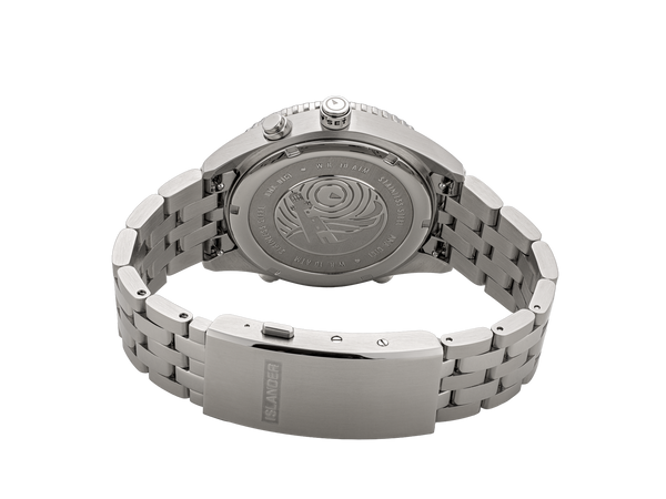 Islander Watch Rocky Point Analog-Digital Grey Dial #ISL-330