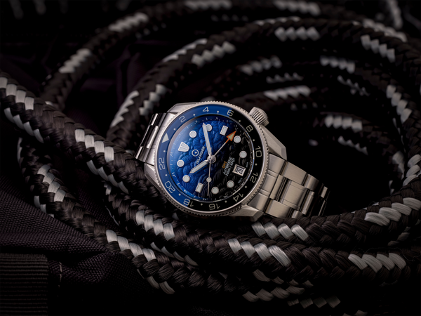 Islander Watch JFK Automatic GMT Blue Black #ISL-338