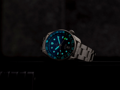 Islander Watch JFK Automatic GMT Blue Black #ISL-338