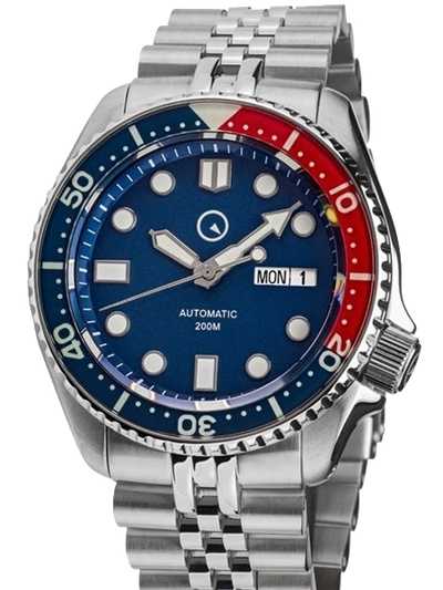 Islander Watch Automatic Dive Watch Blue Dial #ISL-19