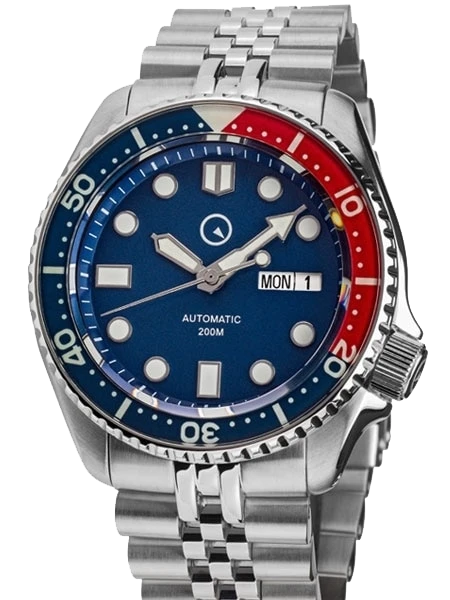 Islander Watch Automatic Dive Watch Blue Dial #ISL-19