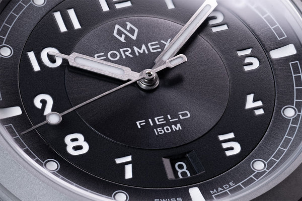 Formex Field 40mm Basalt Grey Leather