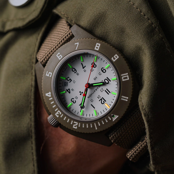 Marathon 41mm Nav-D Code Green WW194013OL