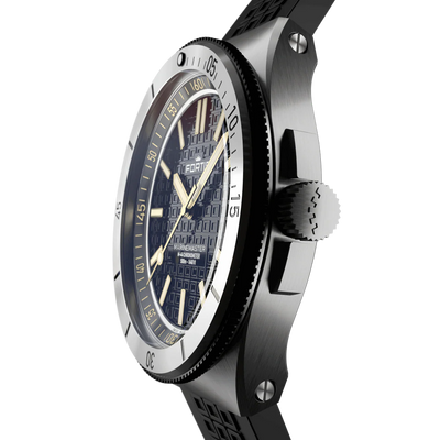 Fortis Marinemaster M-44 Black Resin