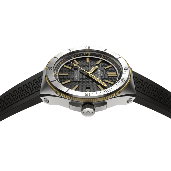 Fortis Marinemaster M-44 Black Resin Gold