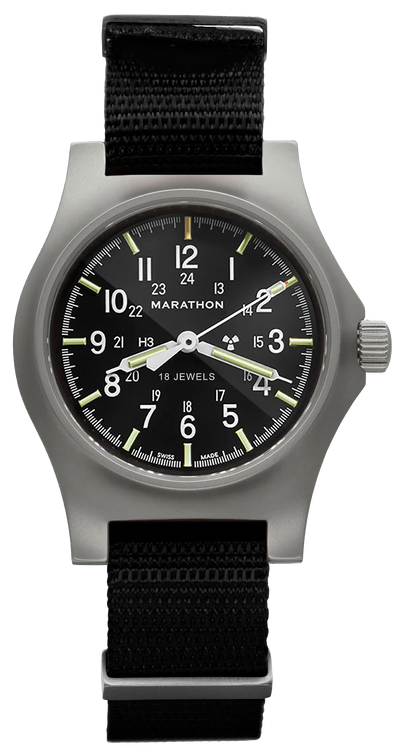 Marathon 36mm Officer's Mechanical GPM Nylon DEFSTAN WW194003SS
