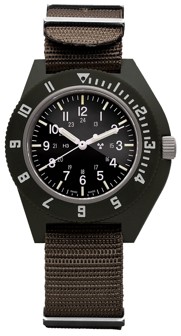 Marathon 41mm Green Pilot Navigator Quartz WW194001SG
