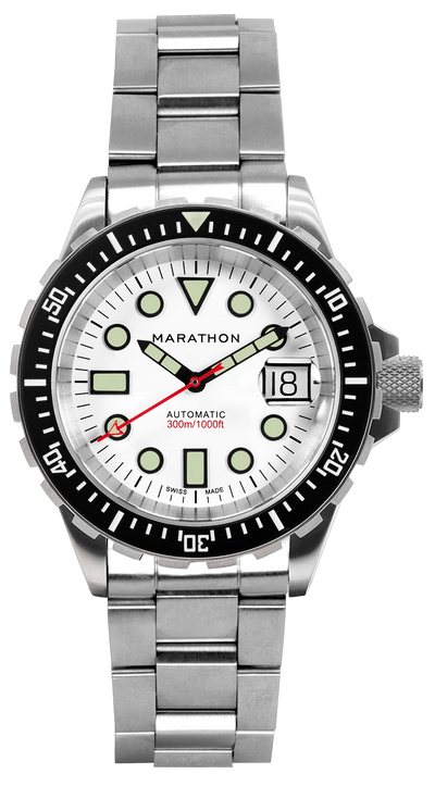 Marathon 41mm Arctic Original SAR Date Automatic Bracelet OSAR-D WW194006SS