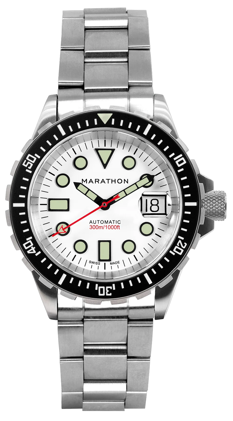 Marathon 41mm Arctic Original SAR Date Automatic Bracelet OSAR-D