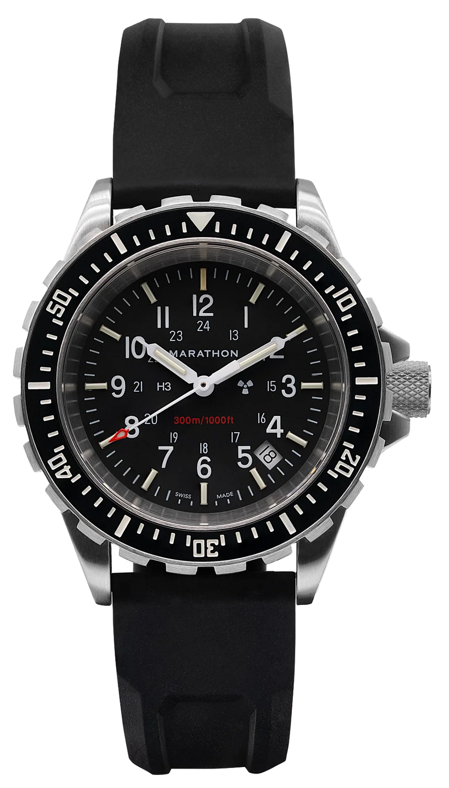 Marathon 41mm Large Diver's Quartz Rubber TSAR WW194007SS