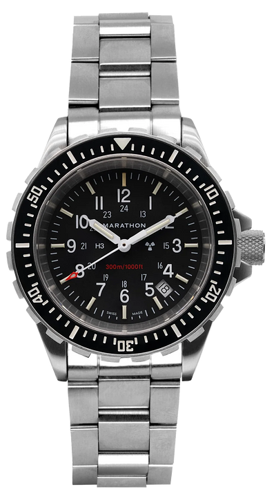 Marathon 41mm Large Diver's Quartz Bracelet TSAR WW194007SS