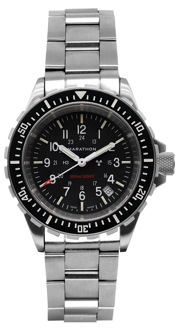 Marathon 41mm Large Diver's Quartz Bracelet TSAR WW194007SS