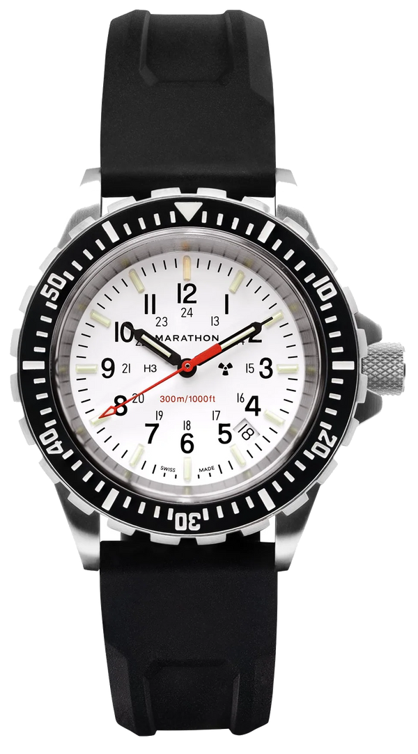 Marathon 41mm Arctic Large Diver's Quartz Rubber TSAR WW194007SS