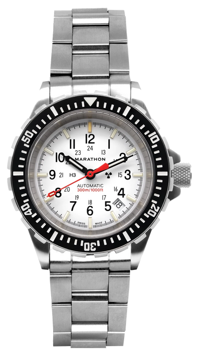 Marathon 41mm Arctic Large Diver's Automatic Bracelet GSAR WW194006SS