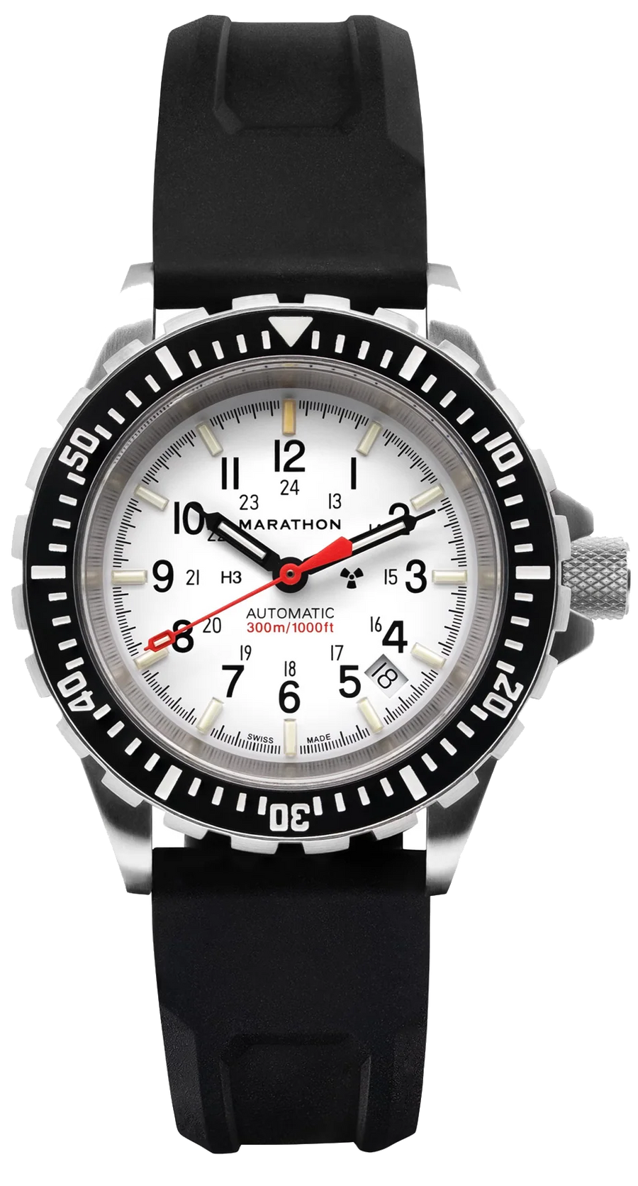 Marathon 41mm Arctic Large Diver's Automatic Rubber GSAR WW194006SS